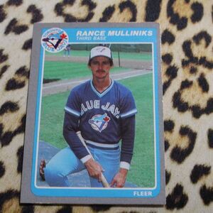 Rance Mulliniks #116 Baseball Card
